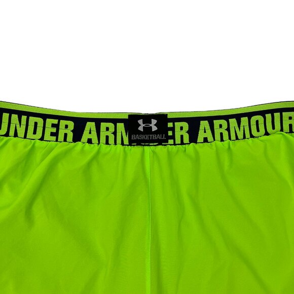Under Armour Mens KOL KOL Lampin 2-in-1 Basketball Shorts Tight Lined XL X-Large - Picture 4 of 5